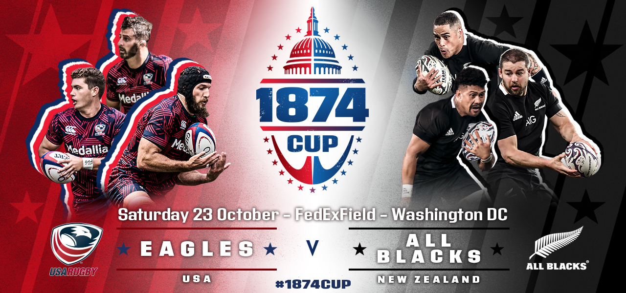 SOLD OUT! Reserve your Club Level BABA Group tickets to the USA vs New Zealand Rugby at FedExField!